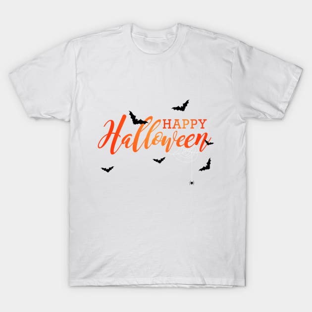 Happy Halloween T-shirt T-Shirt by Younis design 